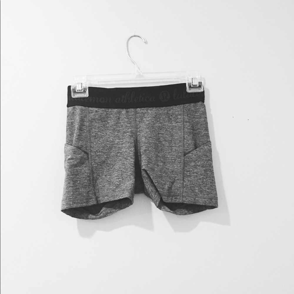 Lululemon grey shorts